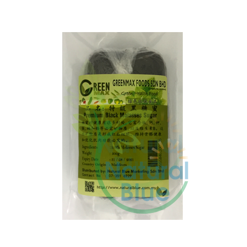 GM-PREMIUM BLACK MOLASSES SUGAR, 300G </BR>特级黑糖蜜